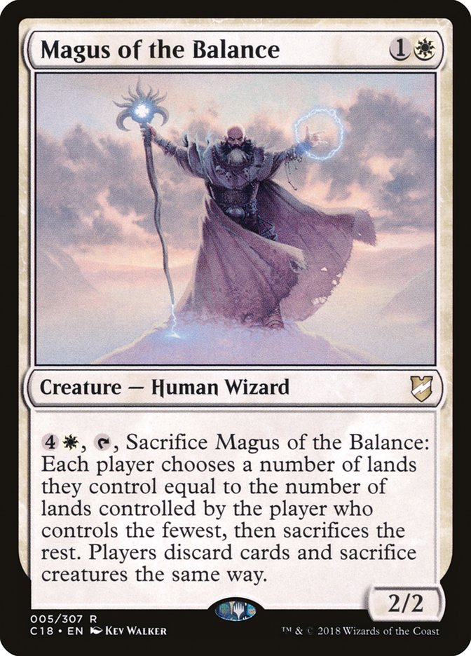 Magus of the Balance [Commander 2018] | Gauntlet Hobbies - Angola