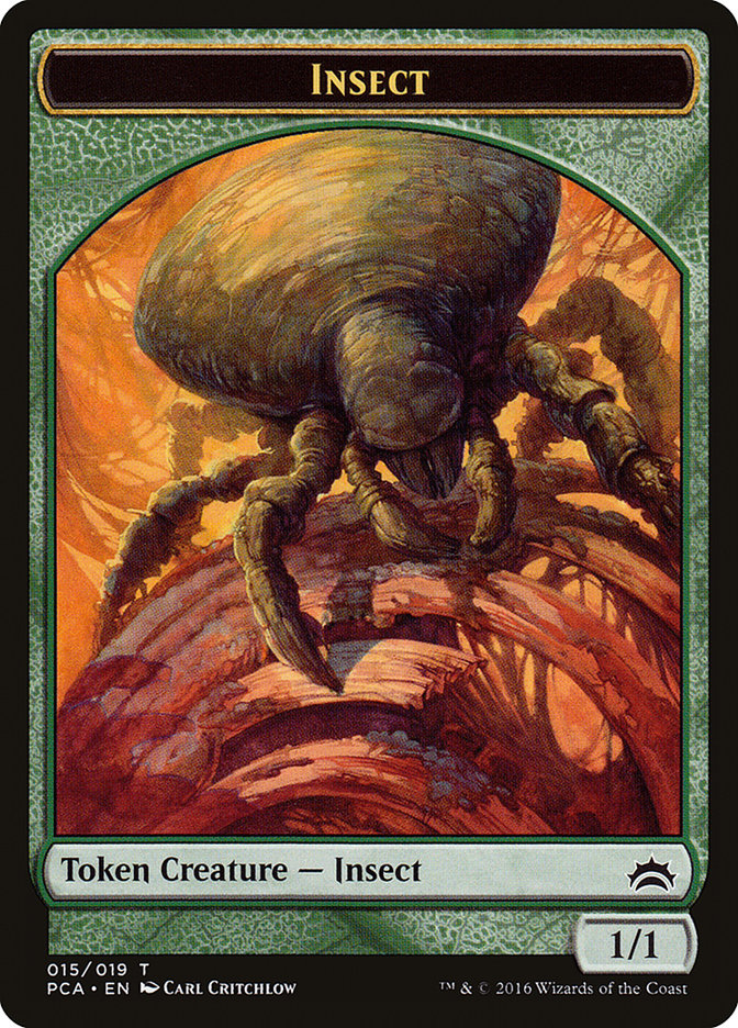 Insect Token [Planechase Anthology Tokens] | Gauntlet Hobbies - Angola