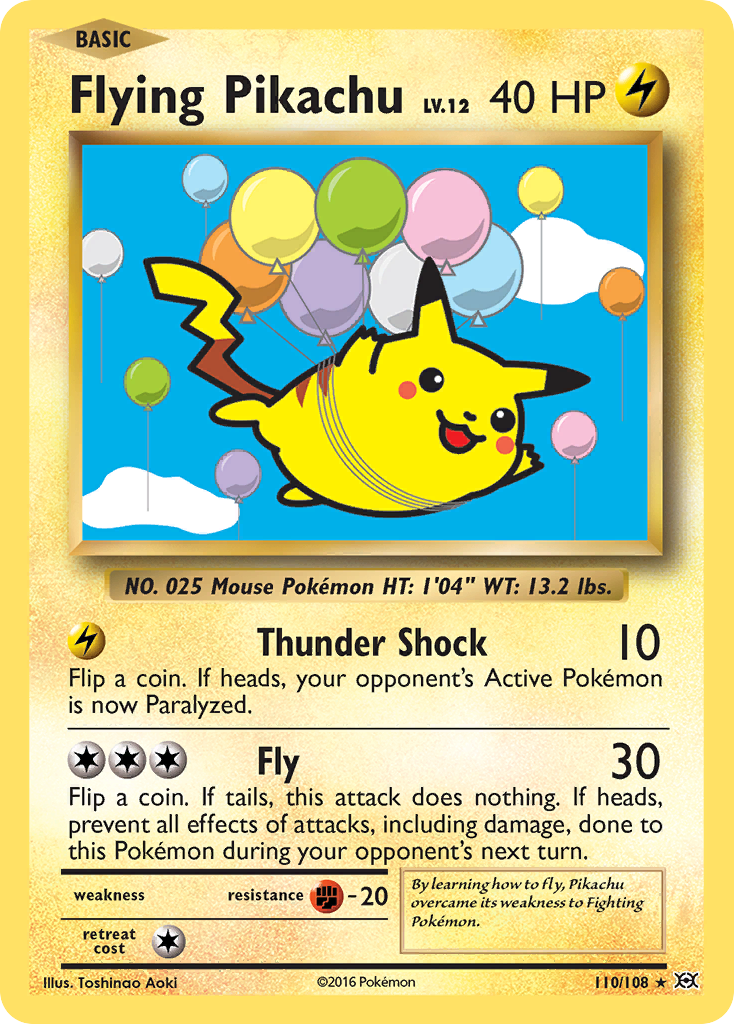 Flying Pikachu (110/108) [XY: Evolutions] | Gauntlet Hobbies - Angola