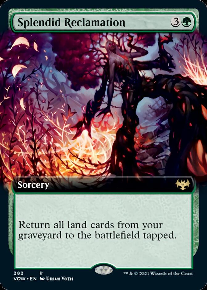 Splendid Reclamation (Extended) [Innistrad: Crimson Vow] | Gauntlet Hobbies - Angola