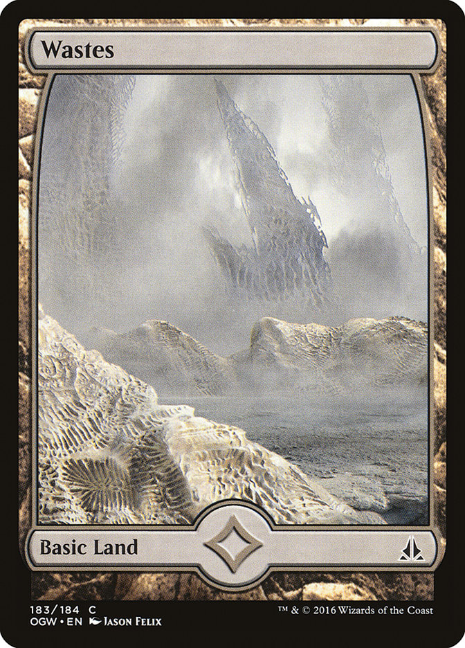 Wastes (183) (Full Art) [Oath of the Gatewatch] | Gauntlet Hobbies - Angola