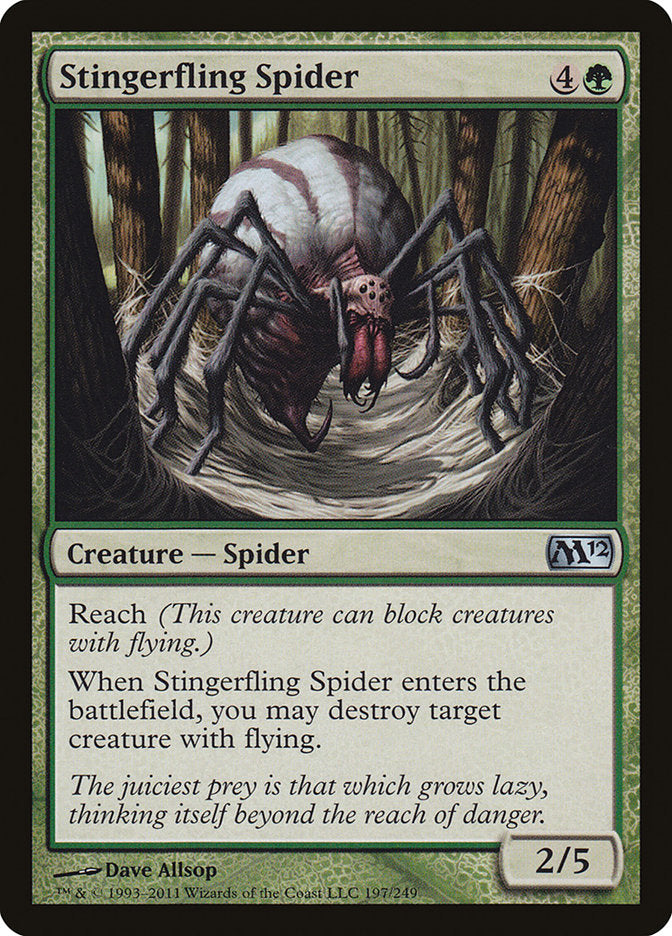 Stingerfling Spider [Magic 2012] | Gauntlet Hobbies - Angola
