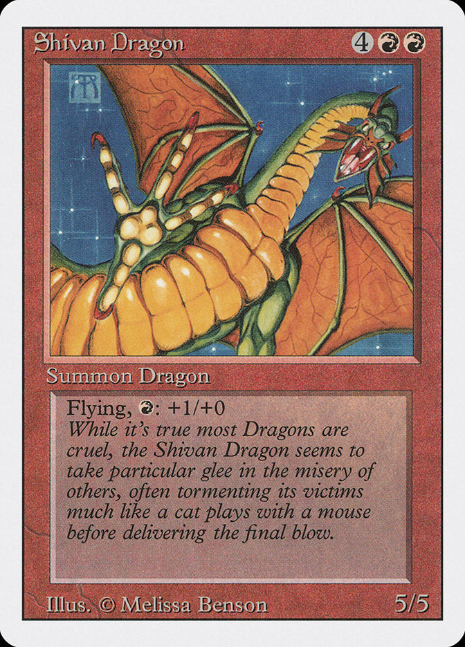 Shivan Dragon [Revised Edition] | Gauntlet Hobbies - Angola