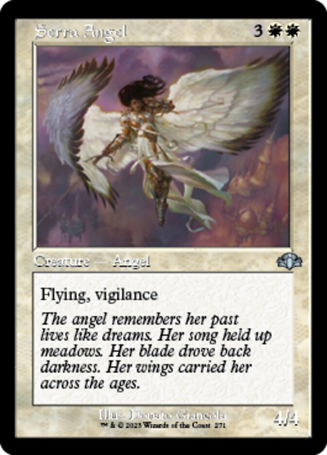 Serra Angel (Retro) [Dominaria Remastered] | Gauntlet Hobbies - Angola