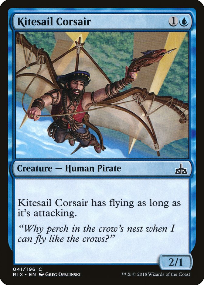 Kitesail Corsair [Rivals of Ixalan] | Gauntlet Hobbies - Angola