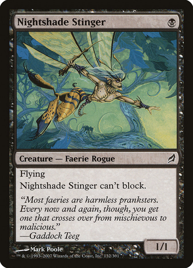 Nightshade Stinger [Lorwyn] | Gauntlet Hobbies - Angola