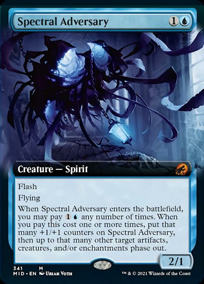 Spectral Adversary (Extended) [Innistrad: Midnight Hunt] | Gauntlet Hobbies - Angola