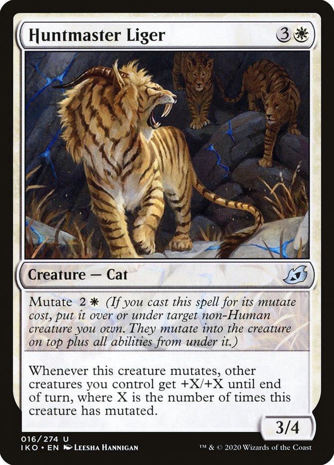 Huntmaster Liger [Ikoria: Lair of Behemoths] | Gauntlet Hobbies - Angola