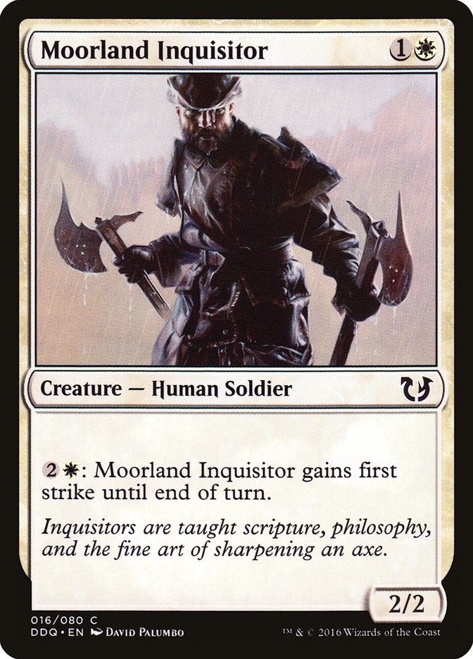 Moorland Inquisitor [Duel Decks: Blessed vs. Cursed]