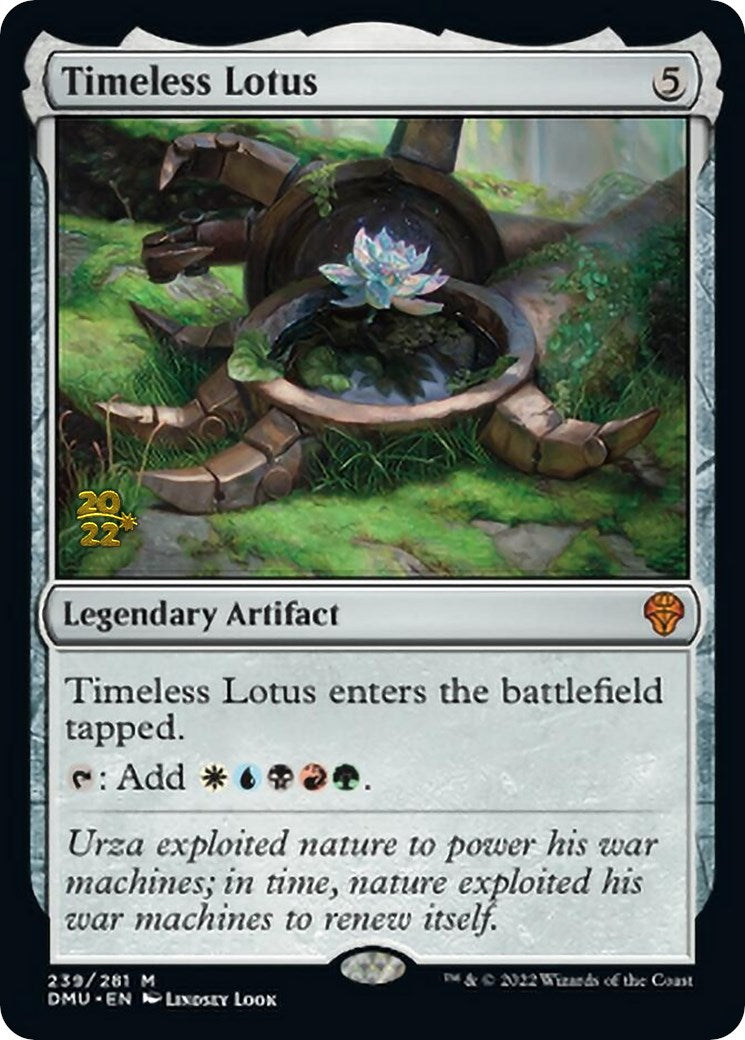 Timeless Lotus [Dominaria United Prerelease Promos] | Gauntlet Hobbies - Angola