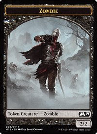 Zombie // Thopter Double-sided Token (Game Night) [Core Set 2019 Tokens] | Gauntlet Hobbies - Angola