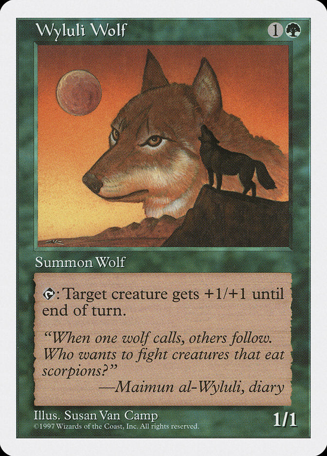 Wyluli Wolf [Fifth Edition] | Gauntlet Hobbies - Angola