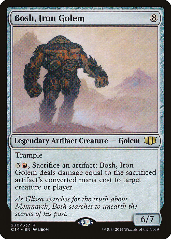 Bosh, Iron Golem [Commander 2014]