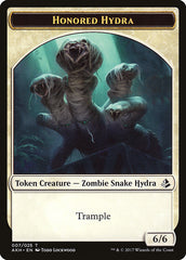 Honored Hydra // Warrior Double-sided Token [Amonkhet Tokens] | Gauntlet Hobbies - Angola