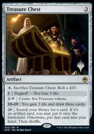 Treasure Chest (Promo Pack) [Dungeons & Dragons: Adventures in the Forgotten Realms Promos] | Gauntlet Hobbies - Angola