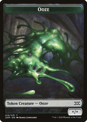 Copy // Ooze Double-sided Token [Double Masters Tokens]