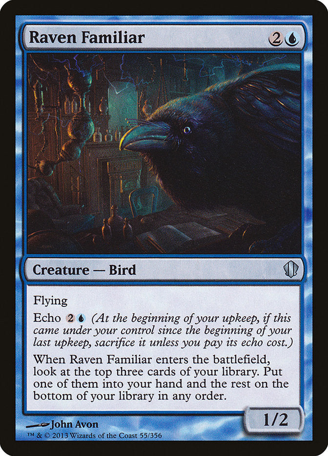 Raven Familiar [Commander 2013] | Gauntlet Hobbies - Angola