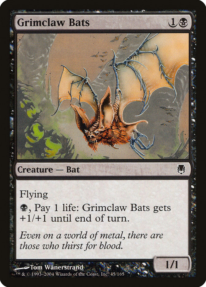 Grimclaw Bats [Darksteel] | Gauntlet Hobbies - Angola