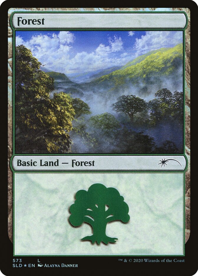 Forest (Lands) (573) [Secret Lair Drop Promos] | Gauntlet Hobbies - Angola