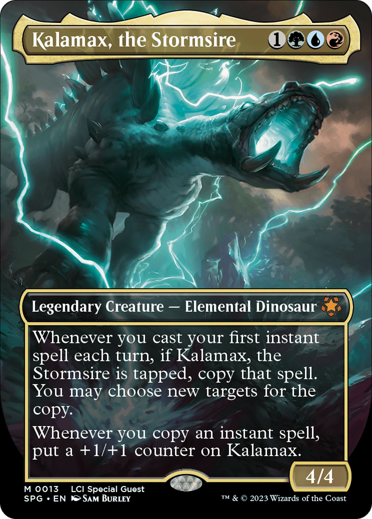 Kalamax, the Stormsire (Borderless) [The Lost Caverns of Ixalan Special Guests] | Gauntlet Hobbies - Angola