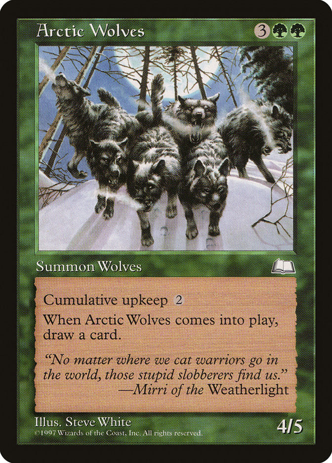 Arctic Wolves [Weatherlight] | Gauntlet Hobbies - Angola