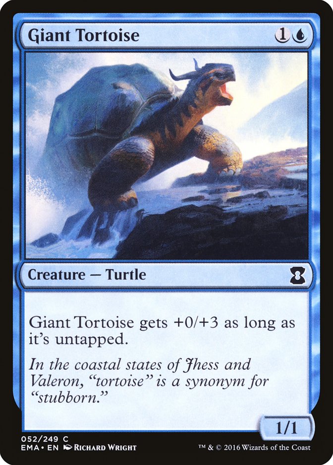 Giant Tortoise [Eternal Masters] | Gauntlet Hobbies - Angola