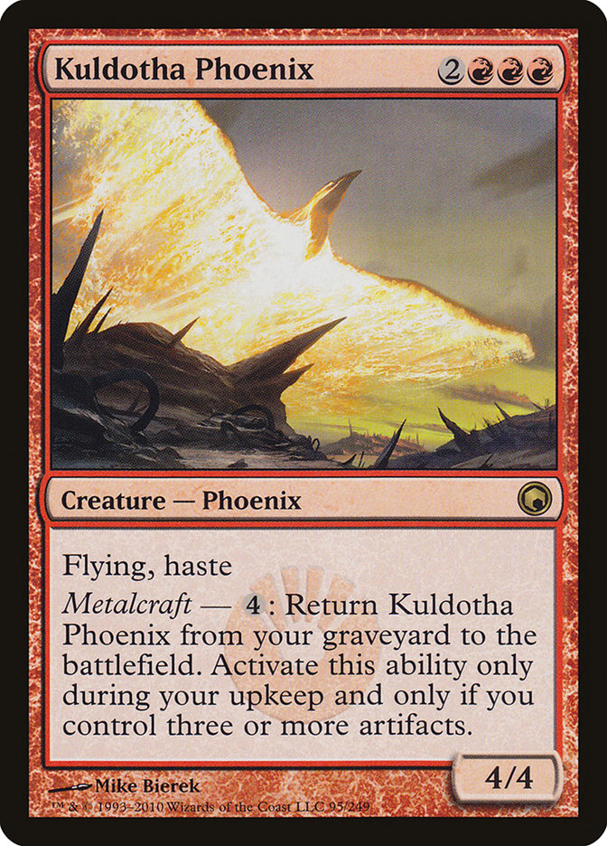 Kuldotha Phoenix [Scars of Mirrodin] | Gauntlet Hobbies - Angola