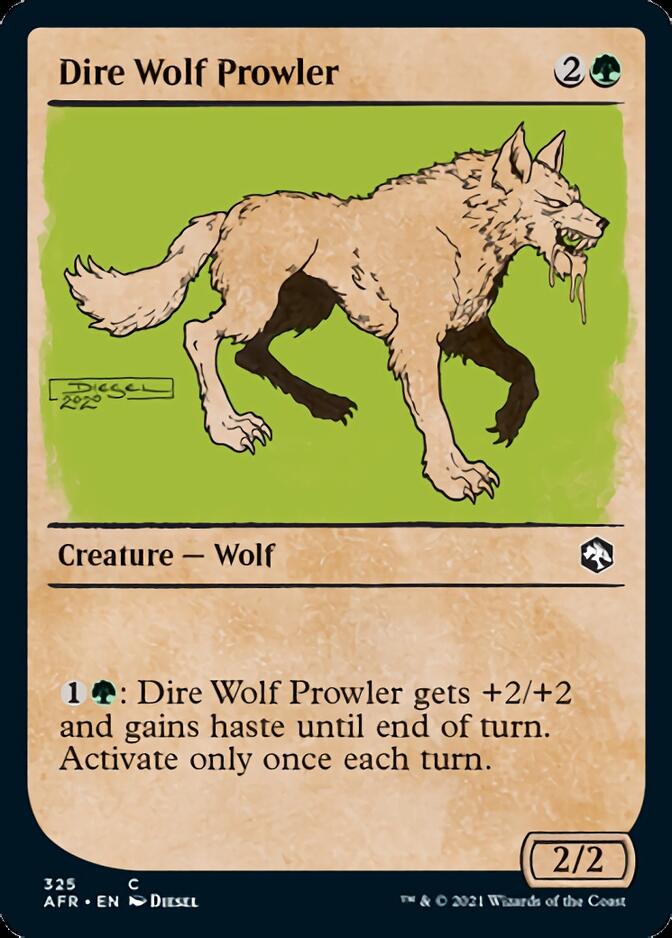 Dire Wolf Prowler (Showcase) [Dungeons & Dragons: Adventures in the Forgotten Realms] | Gauntlet Hobbies - Angola