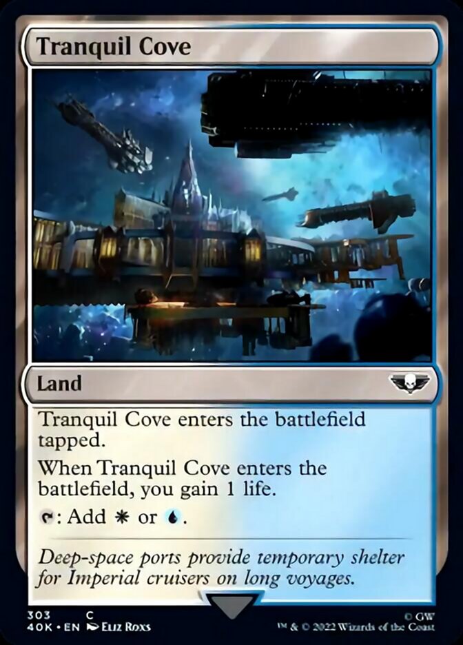 Tranquil Cove (Surge Foil) [Universes Beyond: Warhammer 40,000] | Gauntlet Hobbies - Angola