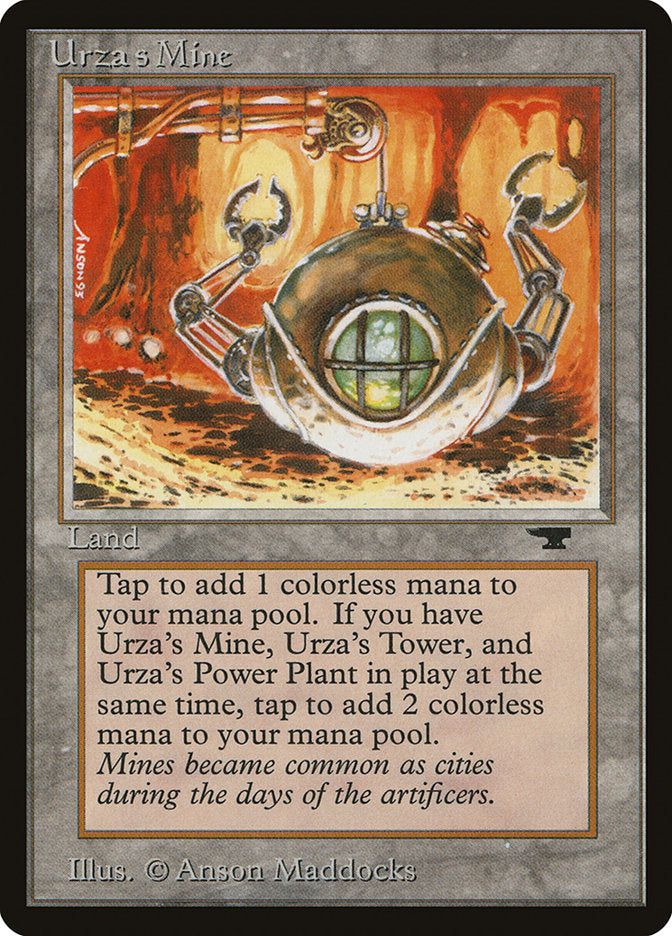 Urza's Mine (Orange Background) [Antiquities] | Gauntlet Hobbies - Angola