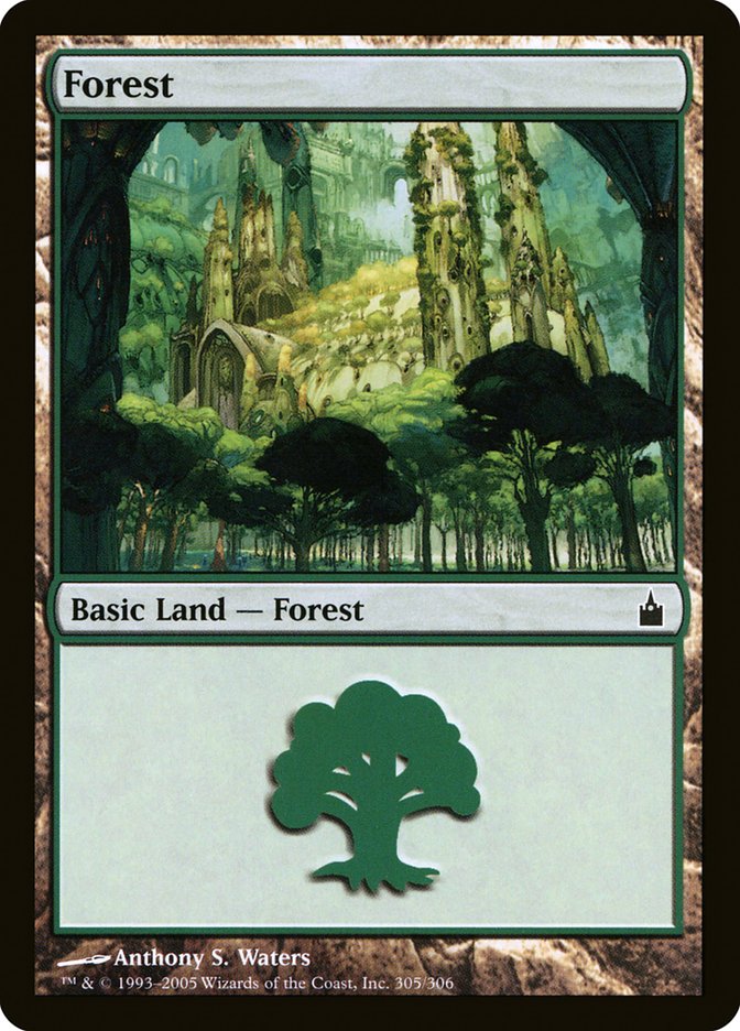Forest (305) [Ravnica: City of Guilds] | Gauntlet Hobbies - Angola