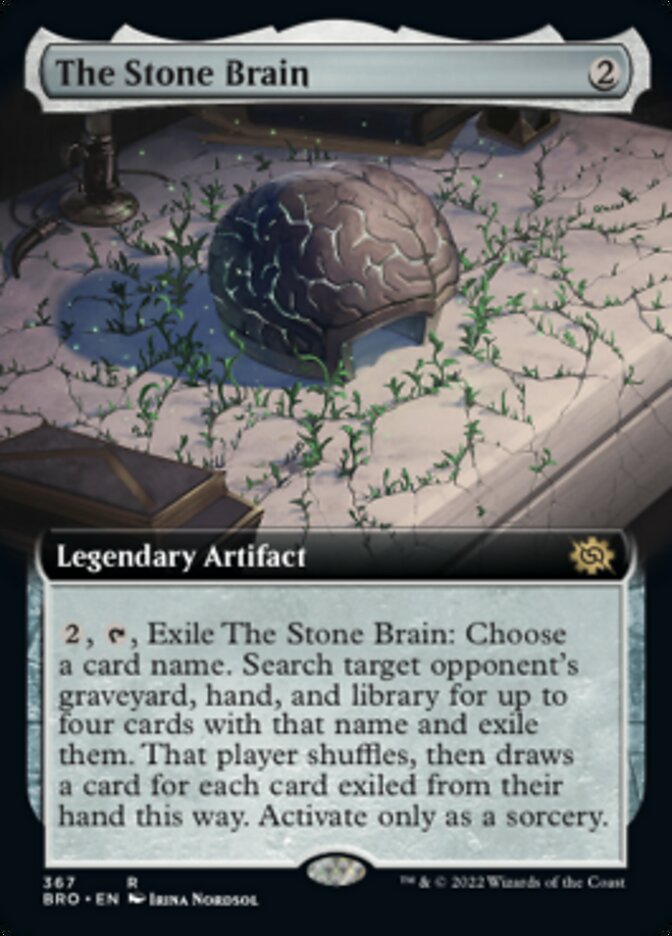 The Stone Brain (Extended Art) [The Brothers' War] | Gauntlet Hobbies - Angola