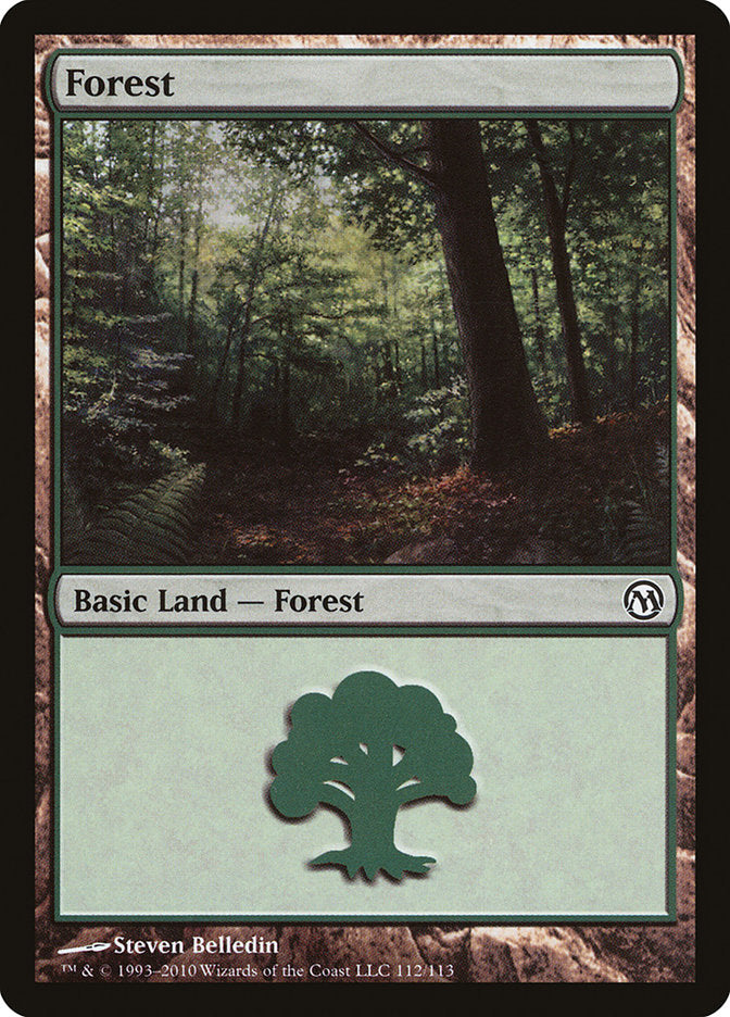 Forest (112) [Duels of the Planeswalkers] | Gauntlet Hobbies - Angola