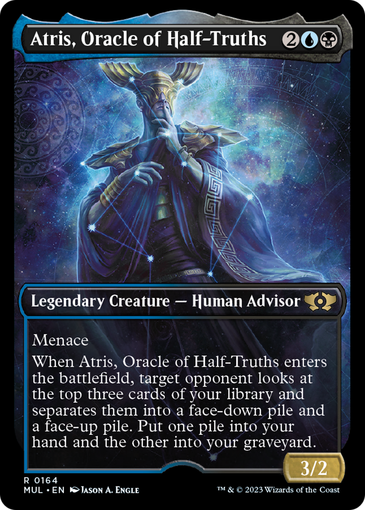 Atris, Oracle of Half-Truths (Halo Foil) [Multiverse Legends] | Gauntlet Hobbies - Angola
