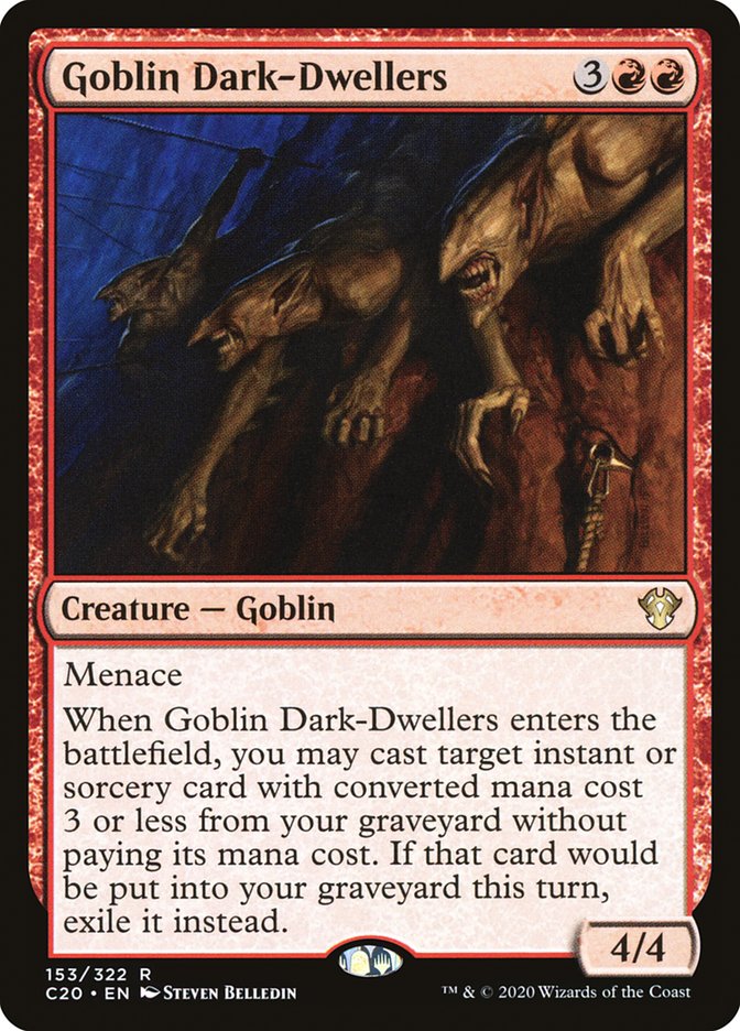 Goblin Dark-Dwellers [Commander 2020] | Gauntlet Hobbies - Angola