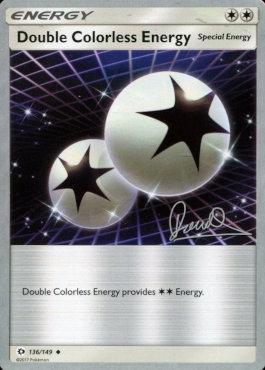 Double Colorless Energy (136/149) (Infinite Force - Diego Cassiraga) [World Championships 2017] | Gauntlet Hobbies - Angola
