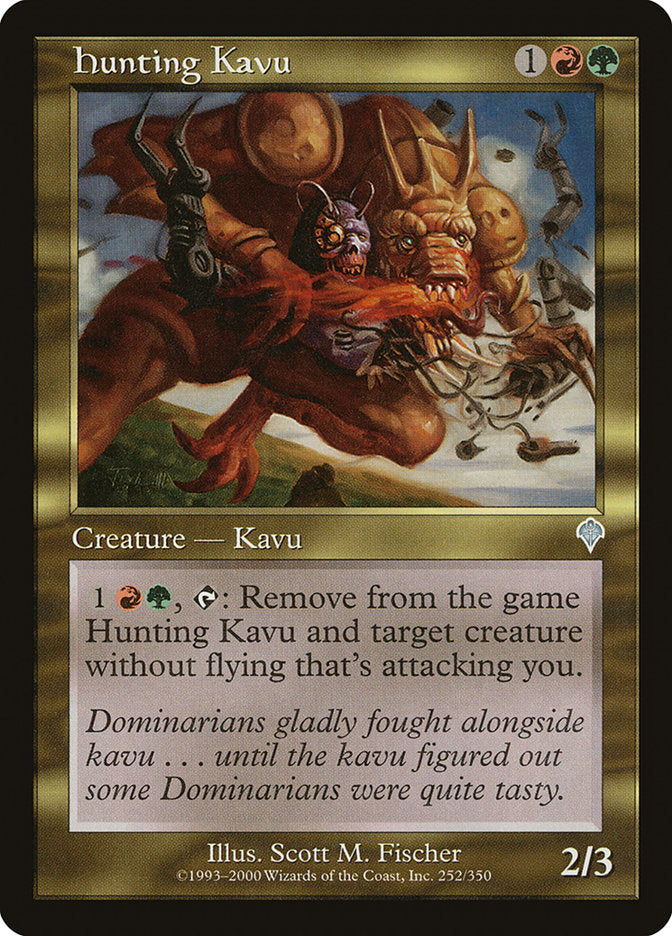 Hunting Kavu [Invasion] | Gauntlet Hobbies - Angola