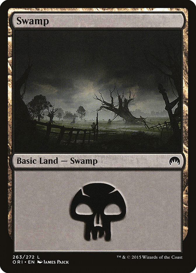 Swamp (263) [Magic Origins] | Gauntlet Hobbies - Angola