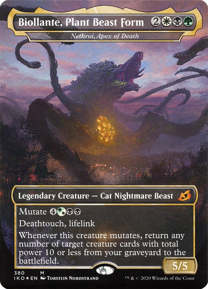 Nethroi, Apex of Death - Biollante, Plant Beast Form (Godzilla Series) [Ikoria: Lair of Behemoths] | Gauntlet Hobbies - Angola
