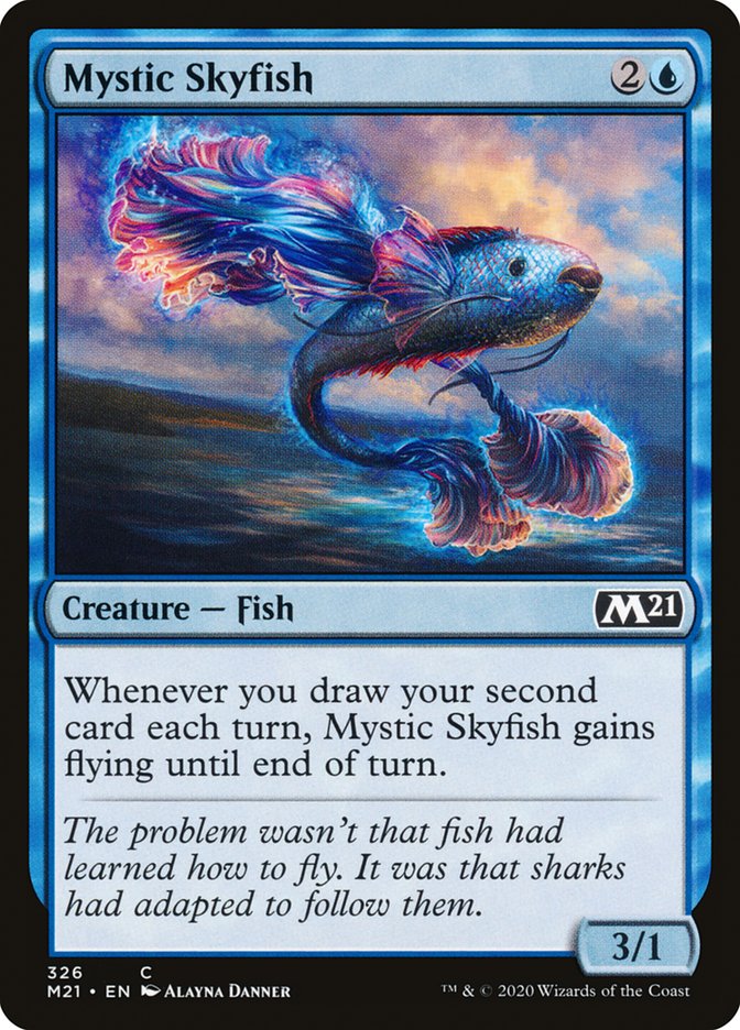 Mystic Skyfish [Core Set 2021] | Gauntlet Hobbies - Angola