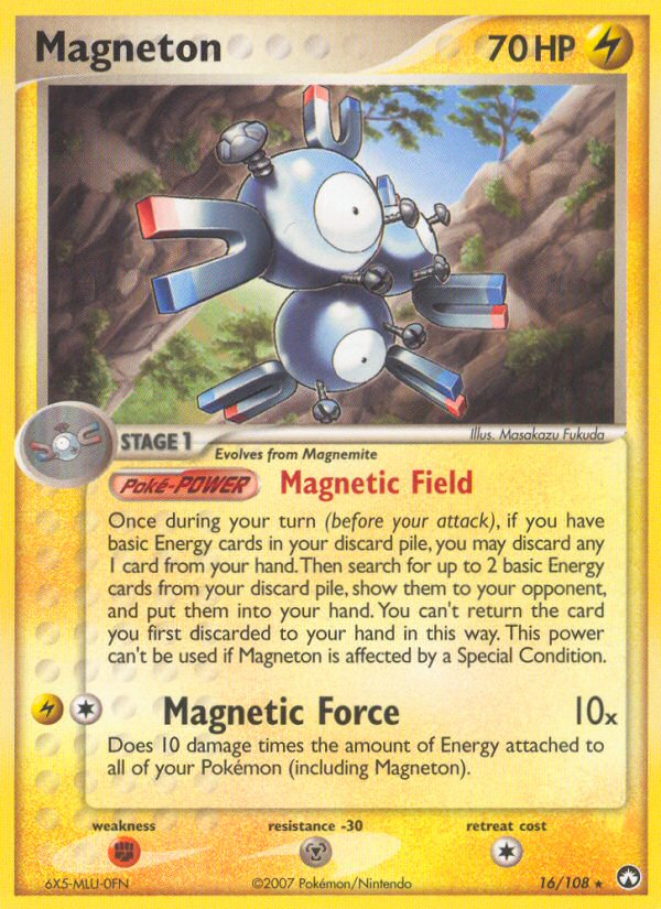 Magneton (16/108) [EX: Power Keepers] | Gauntlet Hobbies - Angola