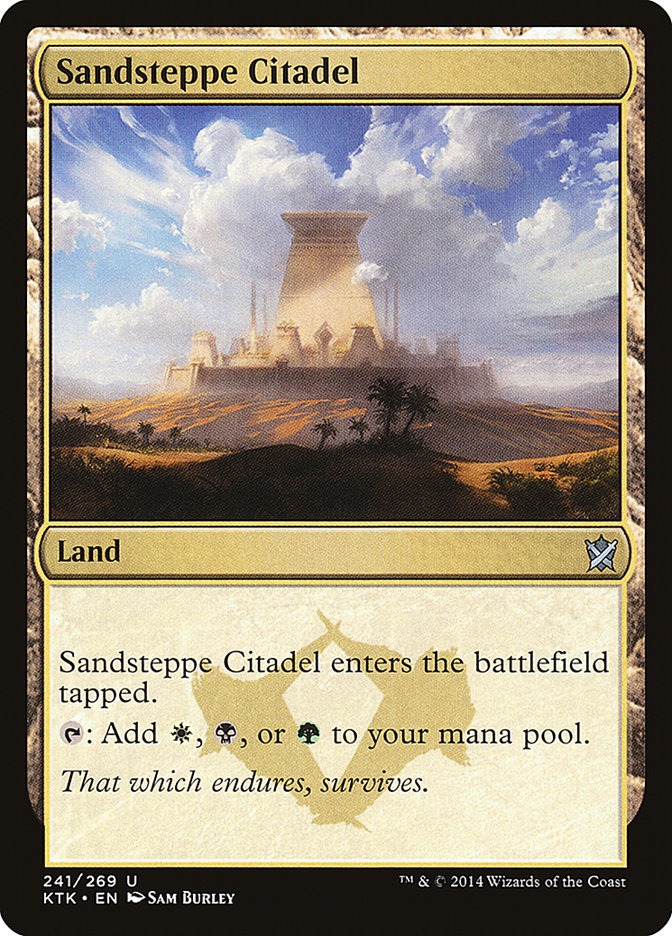 Sandsteppe Citadel [Khans of Tarkir] | Gauntlet Hobbies - Angola