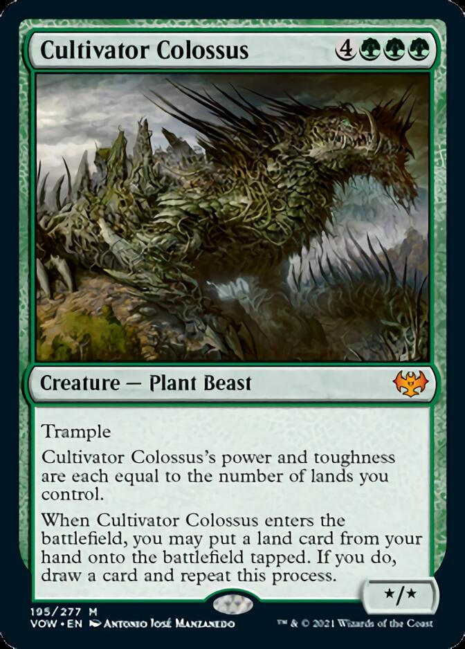 Cultivator Colossus [Innistrad: Crimson Vow] | Gauntlet Hobbies - Angola