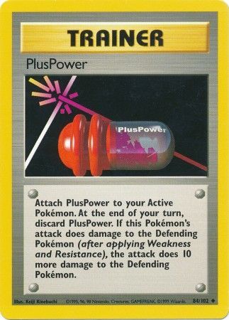 PlusPower (84/102) [Base Set Unlimited] | Gauntlet Hobbies - Angola