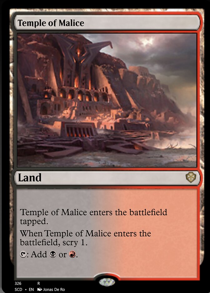 Temple of Malice [Starter Commander Decks] | Gauntlet Hobbies - Angola