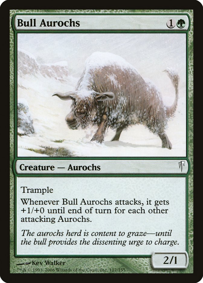 Bull Aurochs [Coldsnap] | Gauntlet Hobbies - Angola