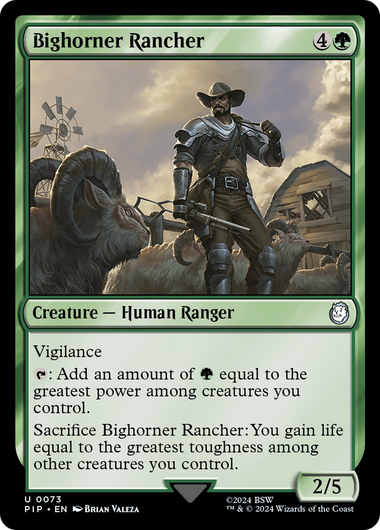 Bighorner Rancher [Fallout] | Gauntlet Hobbies - Angola