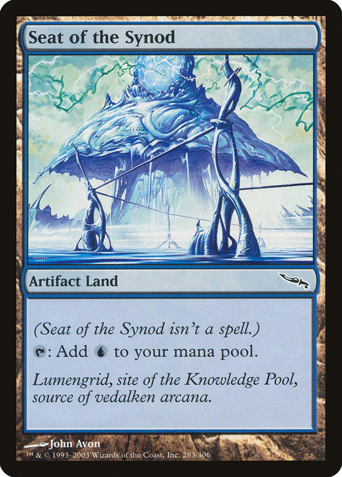 Seat of the Synod [Mirrodin] | Gauntlet Hobbies - Angola