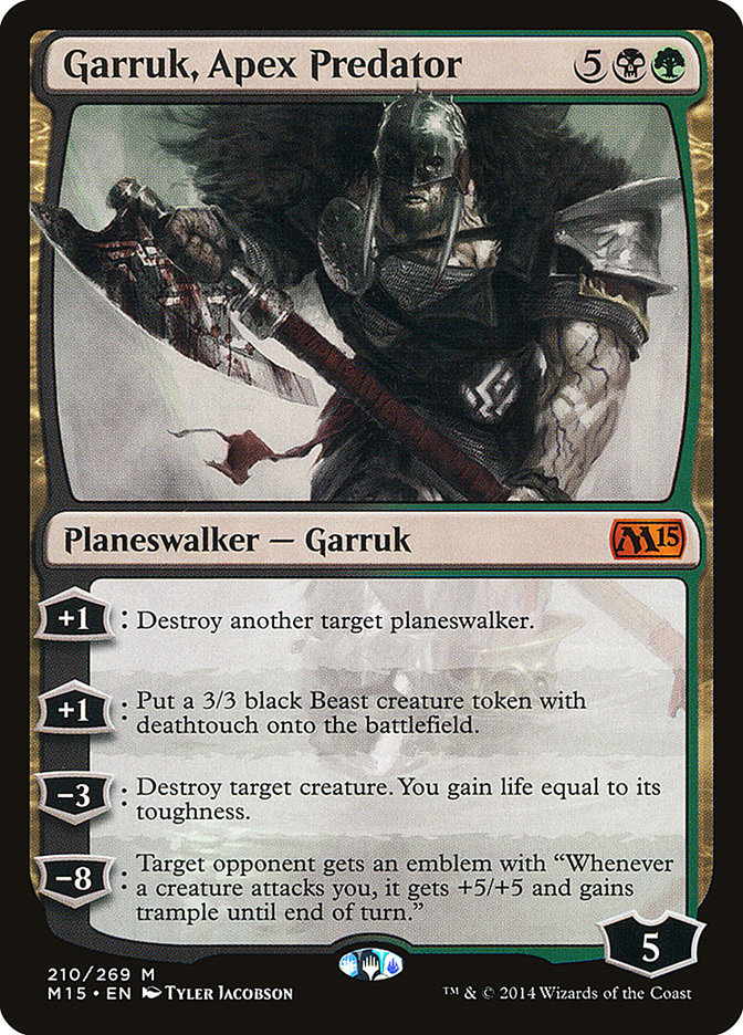 Garruk, Apex Predator [Magic 2015] | Gauntlet Hobbies - Angola