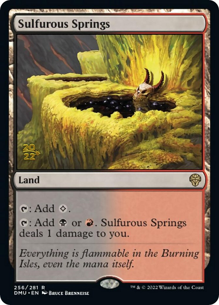 Sulfurous Springs [Dominaria United Prerelease Promos] | Gauntlet Hobbies - Angola